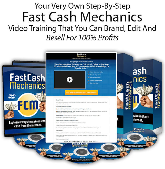Fast Cash Mechanics PLR FULL License Free Download