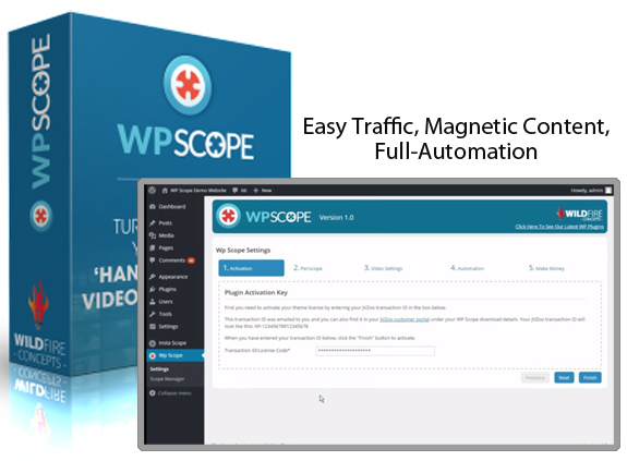 WP Scope WordPress Plugin NULLED! 100% Working! FREE