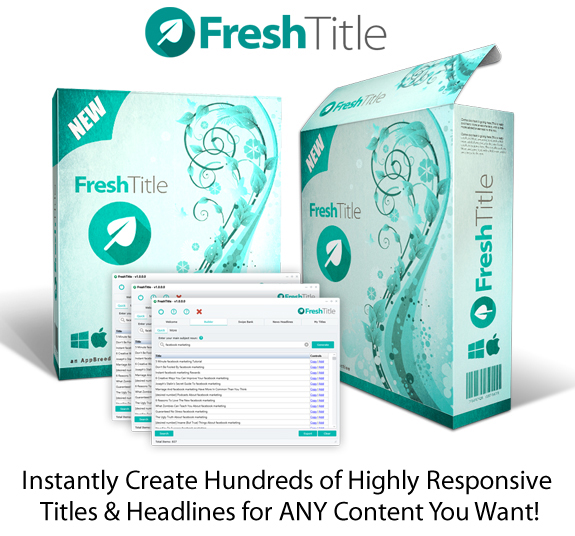 You Can Download FREE Fresh Title Software CRACKED!!