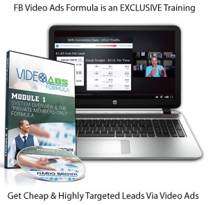 Mario Browns FB Video Ads Formula DOWNLOAD Now!!