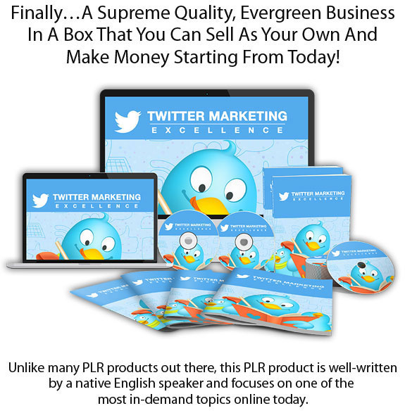 Twitter Marketing Excellence PLR Free Download