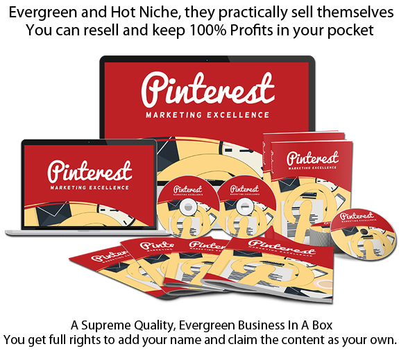 INSTANT Download Pinterest Marketing Excellence PLR