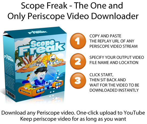 Scope Freak Pro CRACKED!! 100% WORKING!! Periscope Video Downloader
