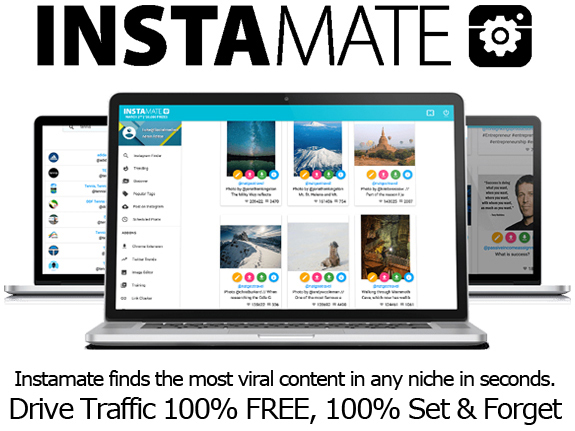Instamate Software Go Viral Content On Instagram By Luke Maguire