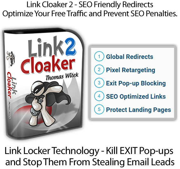 Link Cloaker 2 WP Plugin INSTANT DOWNLOAD By Thomas Witek