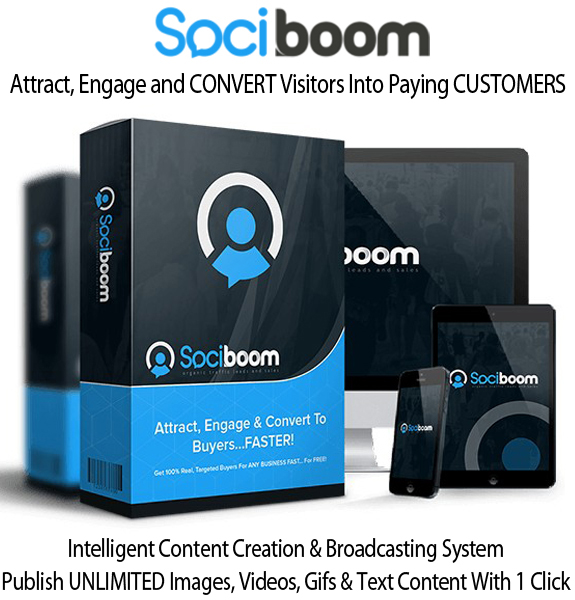 SociBoom APP Pro License Lifetime Access By Brett Ingram