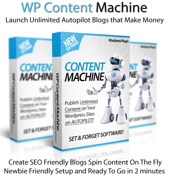 WP Content Machine Pro License Instant Access 100% Newbie-Friendly