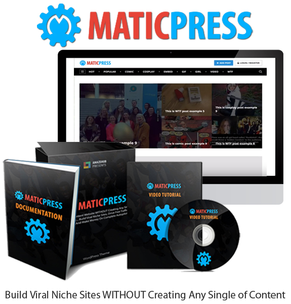 MaticPress WP Theme Unlimited Sites License Direct Download