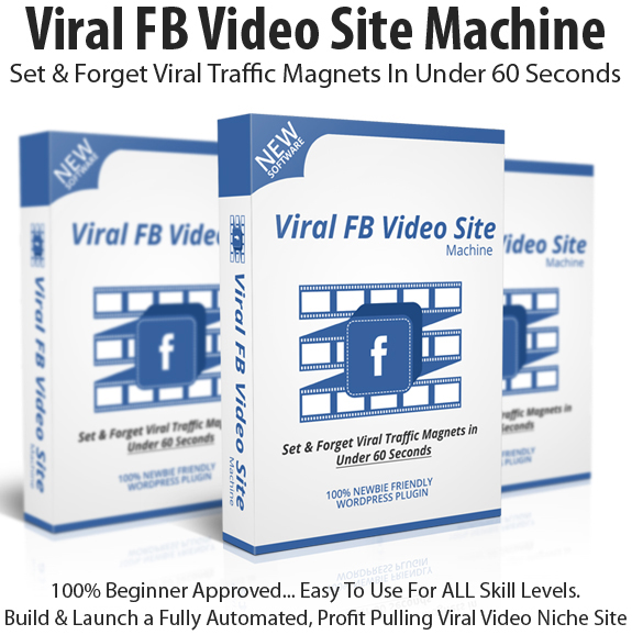 Viral FB Video Site Machine Pro Instant Download By Sherman Fredericksen