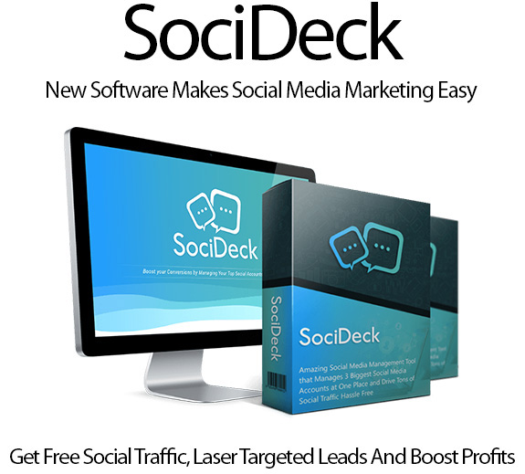 SociDeck Software Starter Plan Instant Download By Dr. Amit Pareek