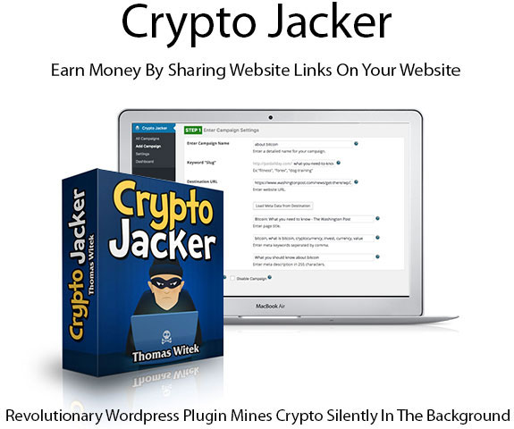 Crypto Jacker Pro License Instant Download By Thomas Witek