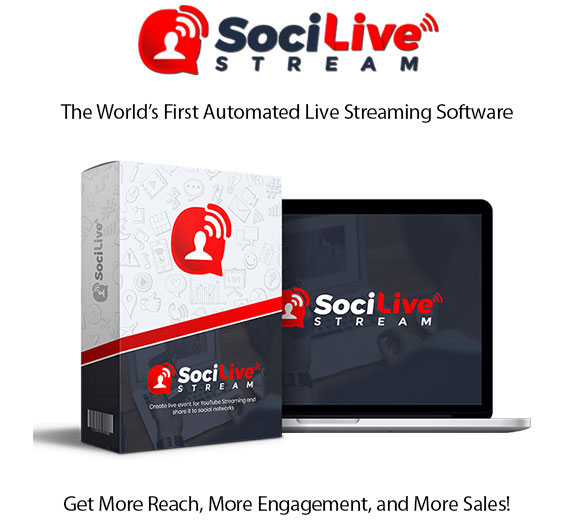 SociLive Stream Software Pro Instant Download By Daniel Adetunji