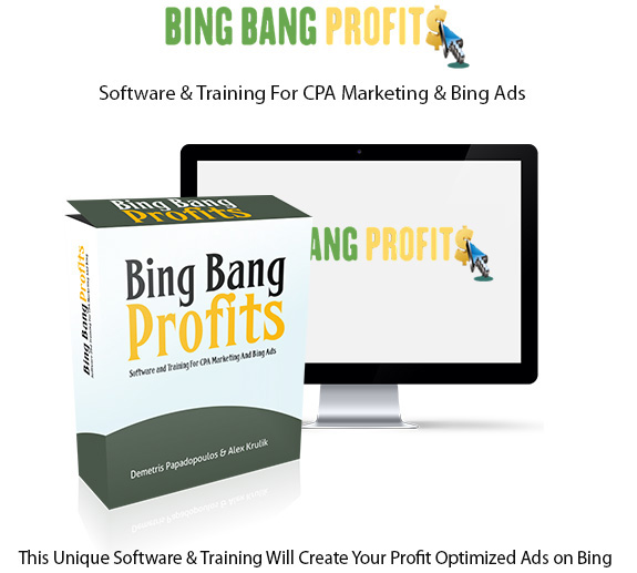 Bing Bang Profits Software Instant Download By Demetris Papadopoulos