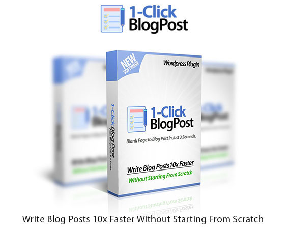 1-Click Blog Post WordPress Plugin Instant Download By Ankur Shukla