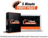5 Minute Profit Pages Software Instant Download By Brendan Mace