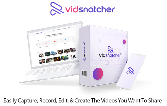VidSnatcher 2.0 Software Instant Download Pro License By Todd Gross