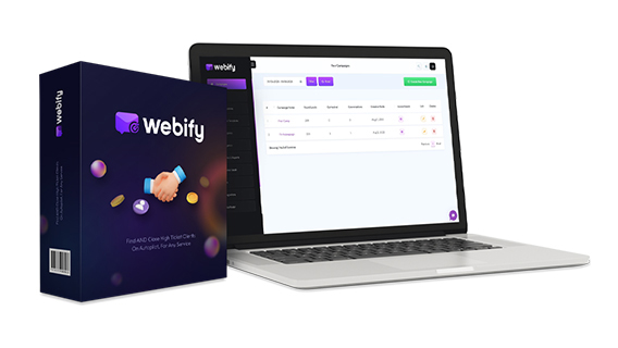 Webify App Instant Download AI Targeted Leads Generator
