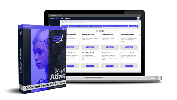 Script Atlas Instant Download Commercial Rights
